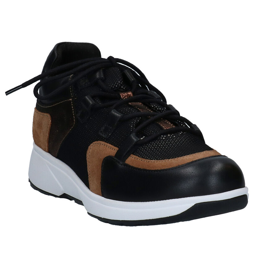 Xsensible Lille Chaussures à Lacets en Noir en textile (297826)