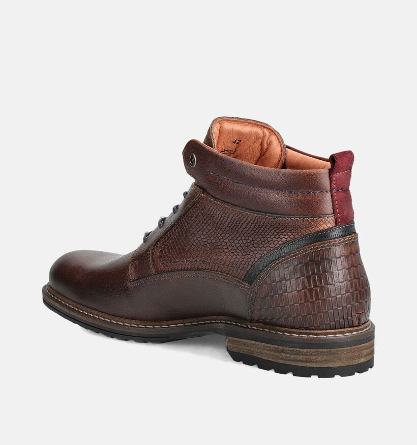 Australian Conley Cognac Veterlaarzen voor heren (361662) - geschikt voor steunzolen