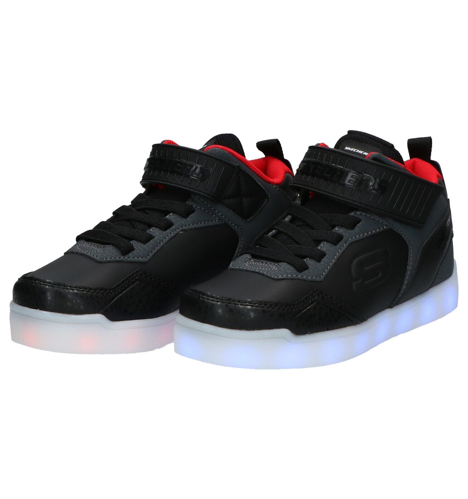 Skechers Energy Lights Zwarte Sneakers Jongens Sneakers Online op TORFS.BE
