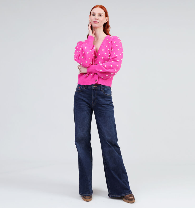 JDY Sigrid Roze Knit cardigan voor dames (344130)