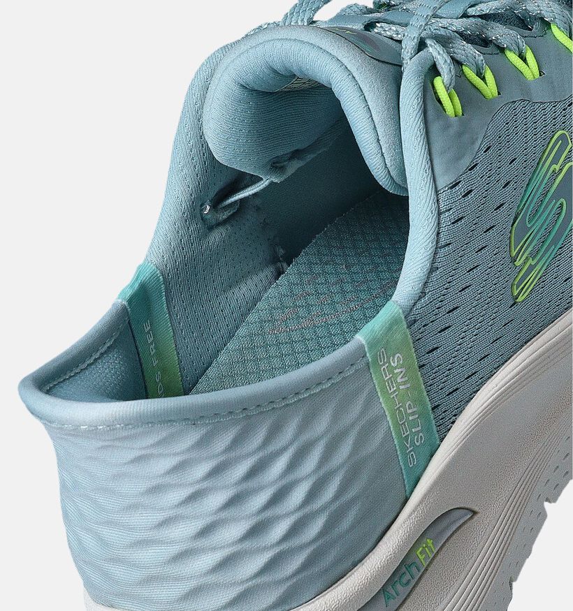 Skechers Arch Fit 2.0 Easy Chic Blauwe Slip-ins voor dames (351895)