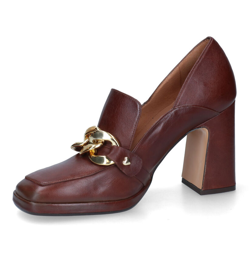 Lodi Lin2013 Escarpins en Cognac pour femmes (317254)