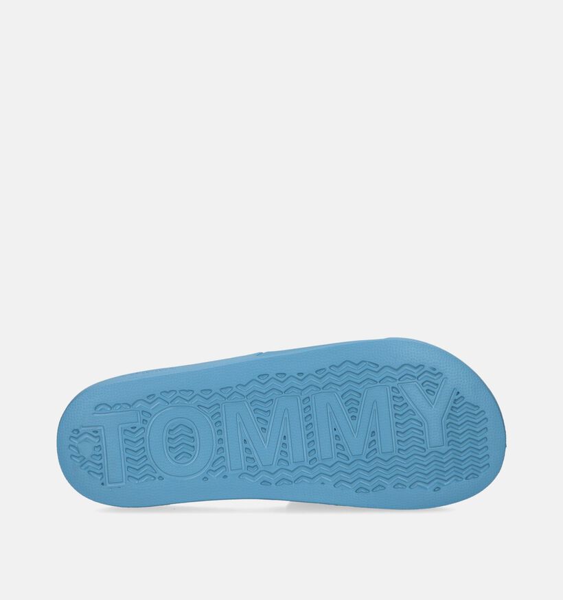 TH Tommy Jeans Pool Slide Blauwe Badslippers voor heren (336718)