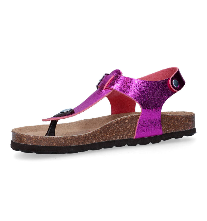 Kipling Monica Sandales en Fuchsia en cuir (324455)