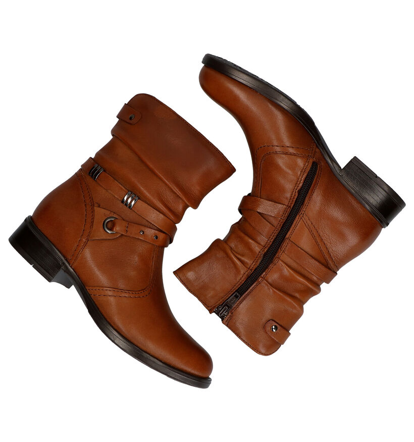 Loli Laly Bottes basses en Cognac en cuir (278478)