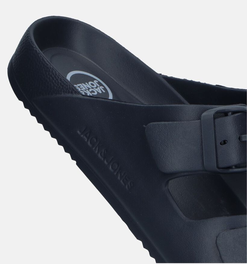 Jack & Jones Croxton Moulded Zwarte Badslippers voor heren (337932)