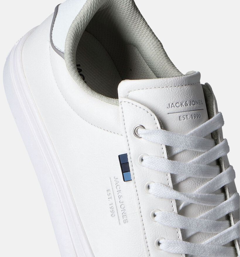 Jack & Jones Bale Witte Veterschoenen voor heren (352928) - geschikt voor steunzolen
