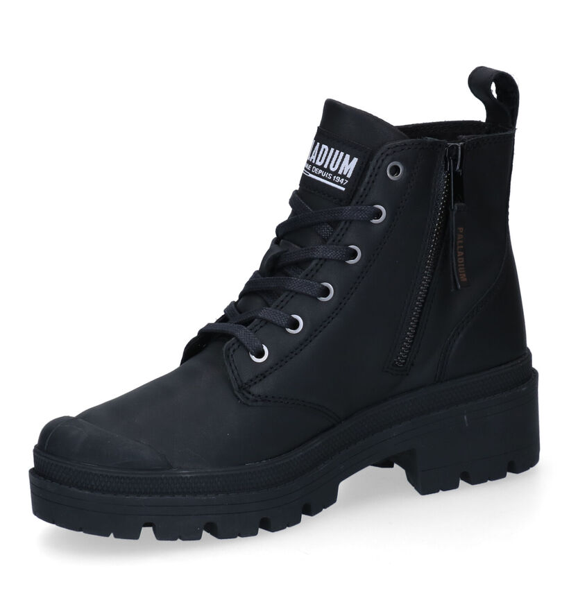Palladium Pallabase Bottines en Noir pour femmes (294993)