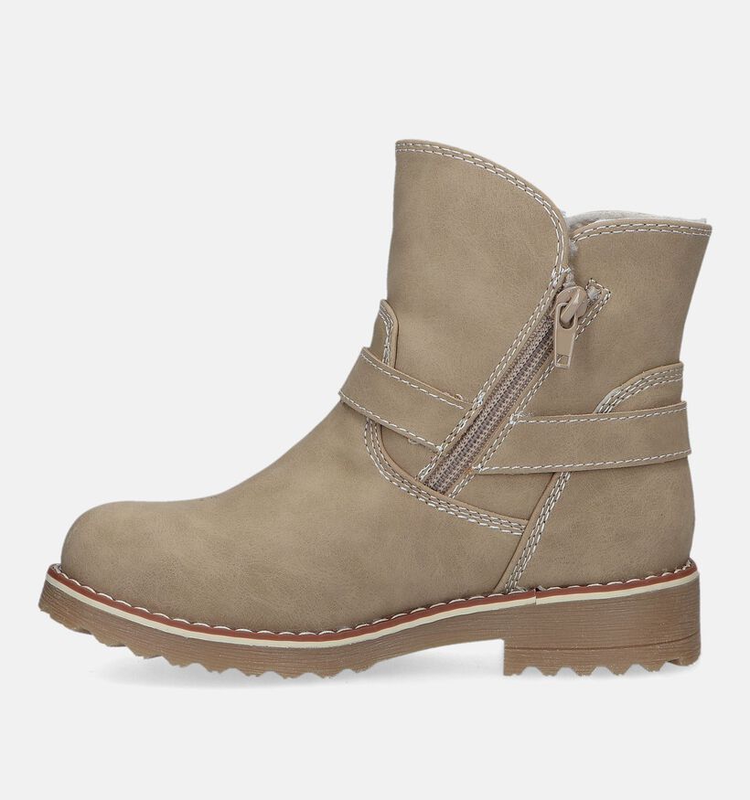 Xti Bottines robustes en Beige pour filles (331846)
