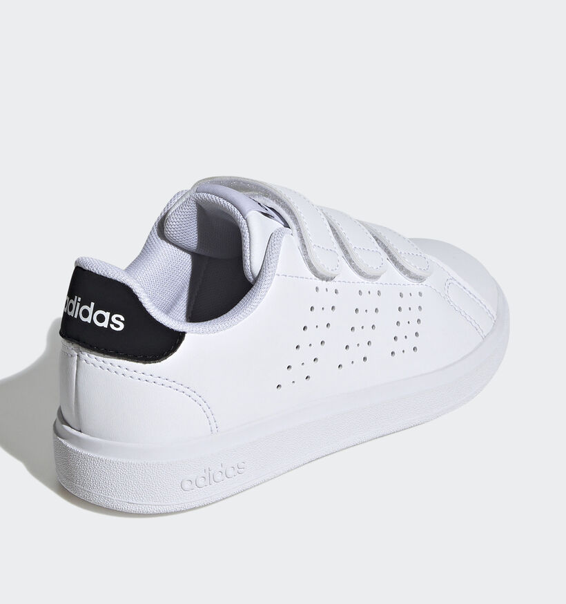 adidas Advantage Base 2.0 Witte Sneakers voor meisjes, jongens (361517)