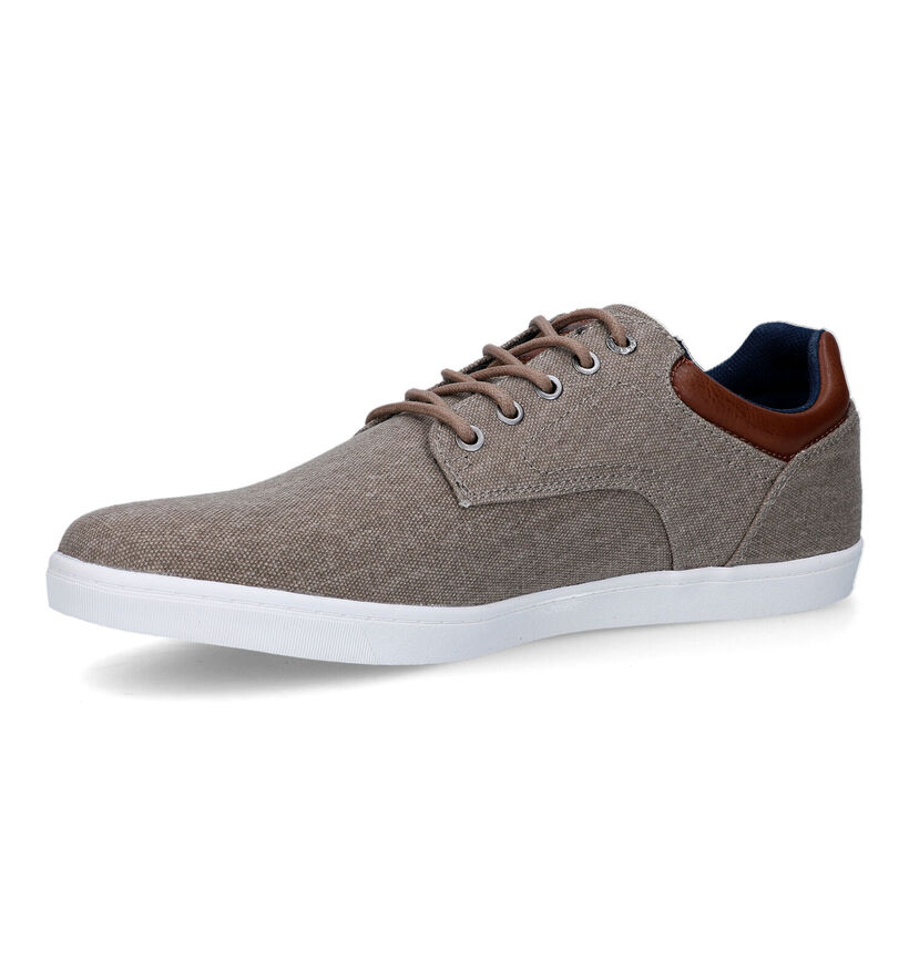 Bullboxer Chaussures à lacets en Beige pour hommes (318914) - pour semelles orthopédiques