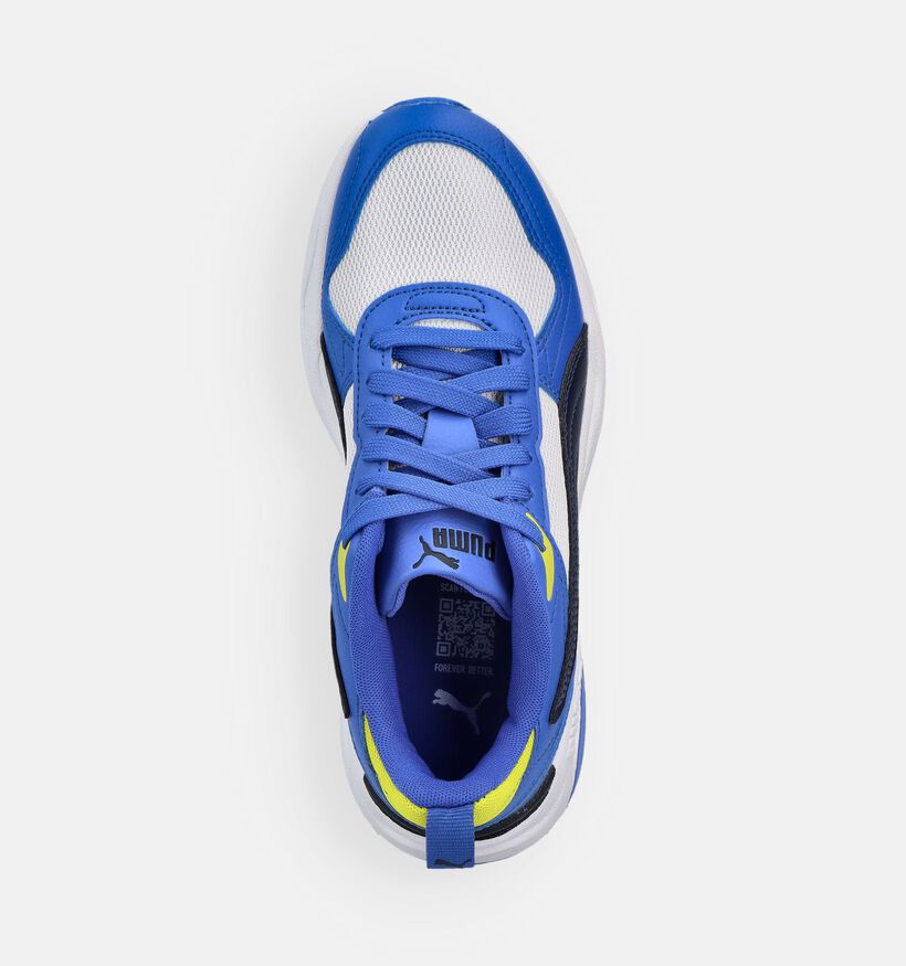 Puma Trinity 2 LT Jr Blauwe Sneakers voor jongens, meisjes (366645) - geschikt voor steunzolen