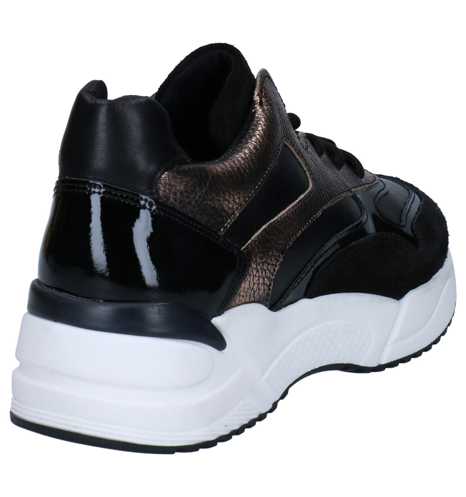 Bullboxer Zwart Bronzen Sneakers Dames Sneakers Online op TORFS.BE