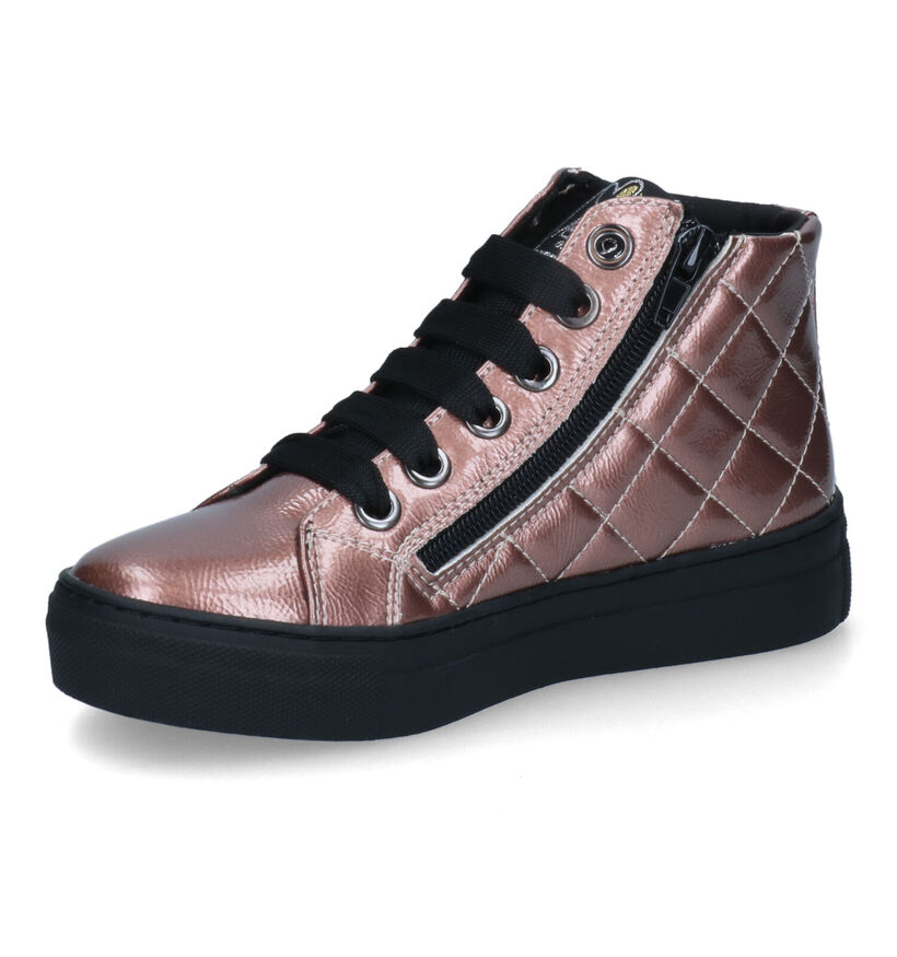 Asso Chaussures hautes en Or rose pour filles (316199)