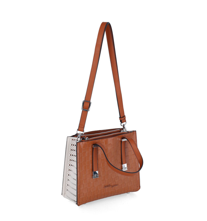 Pepe Moll Cognac Handtas in kunstleer (310872)