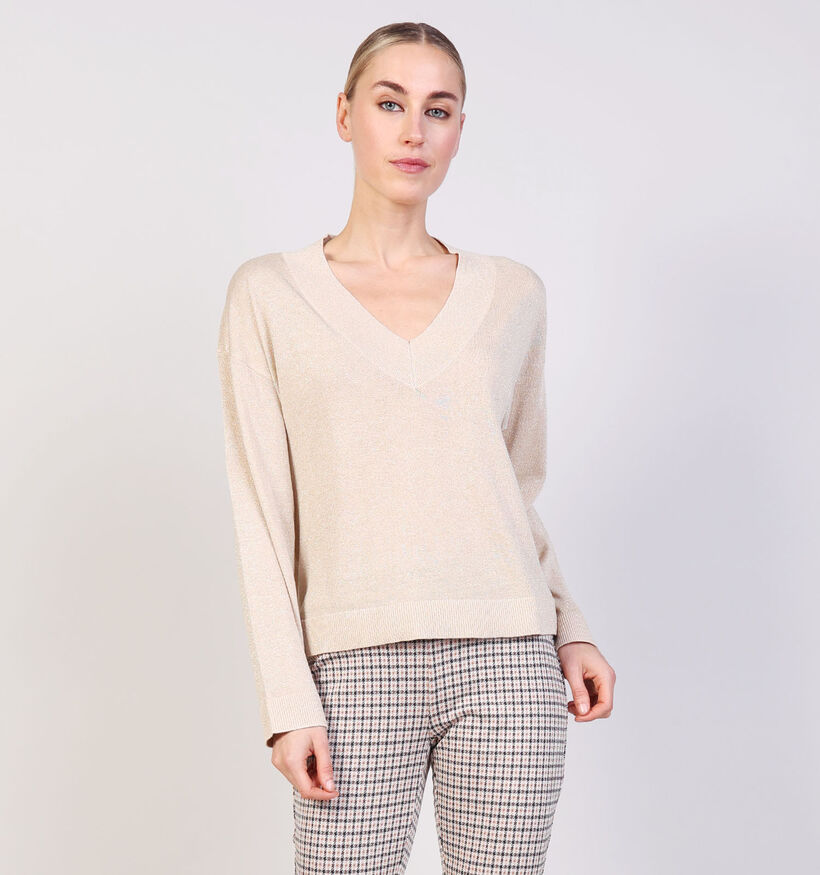 Vila Pull Viginny en Beige Vila Pull Viginny en Beige pour femmes (365594)