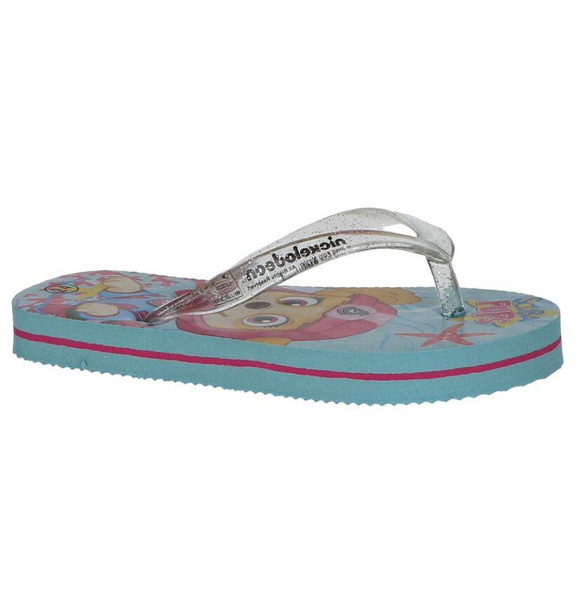 Paw Patrol Tongs en Turquoise en synthétique (245852)