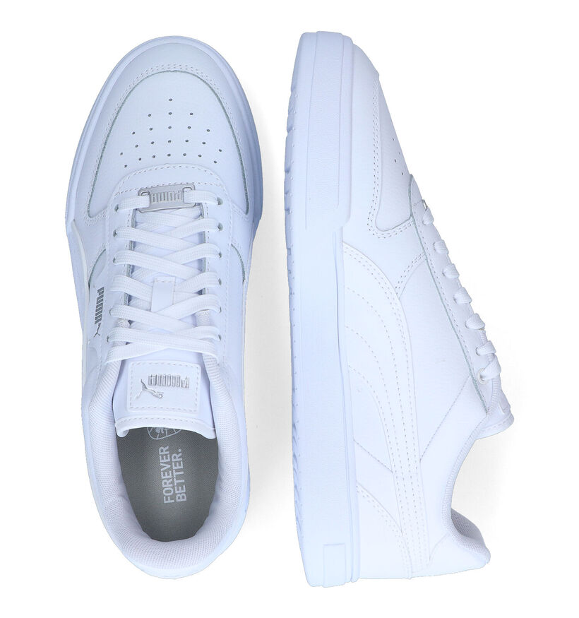 Puma Caven DimeBaskets en Blanc pour hommes (318678) - pour semelles orthopédiques