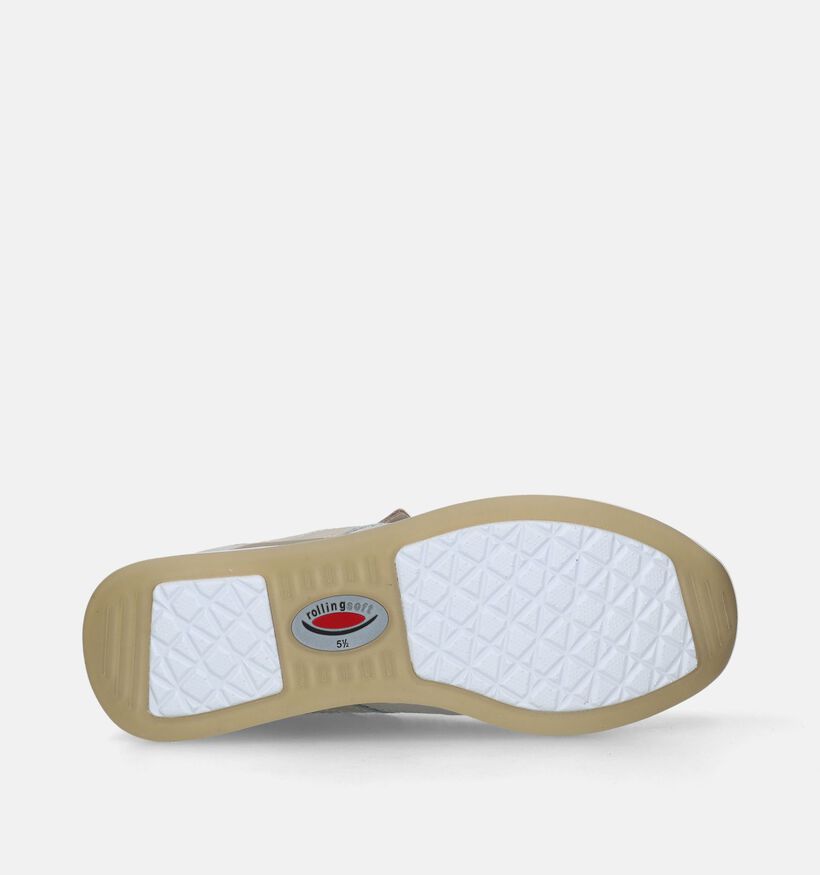 Gabor Rollingsoft Baskets en Beige pour femmes (336171) - pour semelles orthopédiques