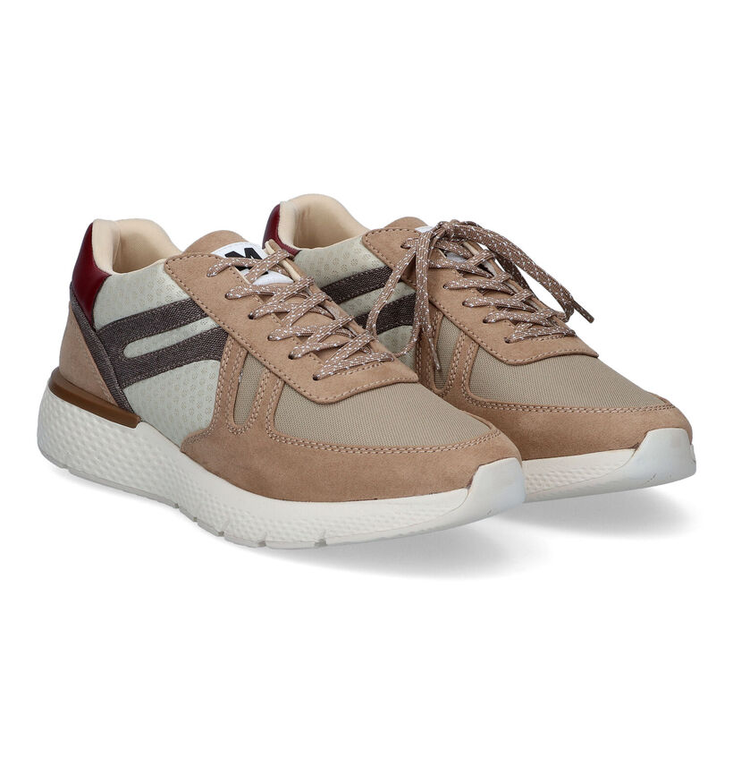 La Strada Beige Sneakers voor heren (306441) - geschikt voor steunzolen