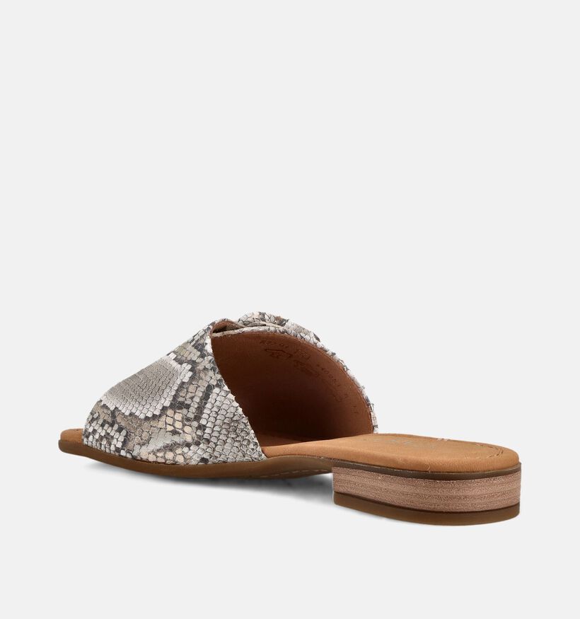 Gabor Snake Supreme Gouden Slippers voor dames (371175)