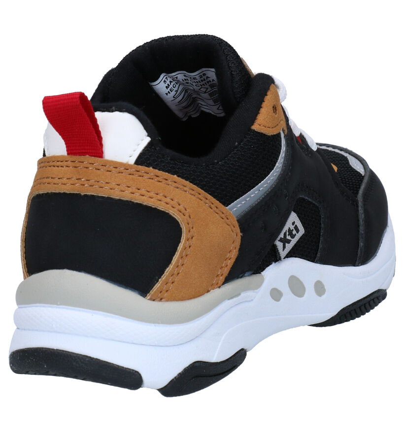 Xti Kids Zwarte Sneakers in stof (281200)