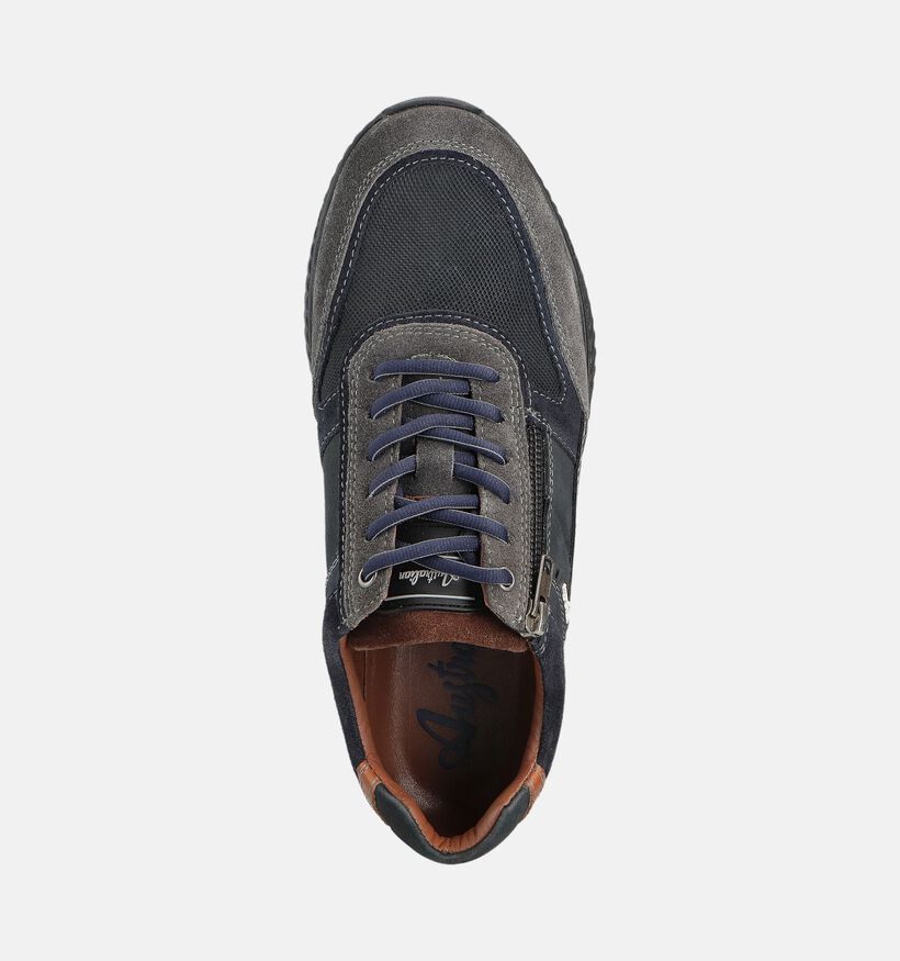 Australian Maurizio Blauwe Veterschoenen voor heren (361657) - geschikt voor steunzolen