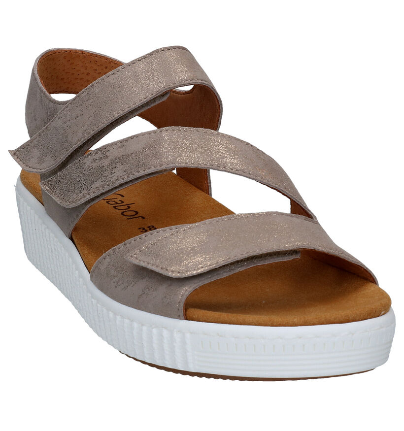 Gabor Best Fitting Bronzen Sandales en Bronze en nubuck (271739)