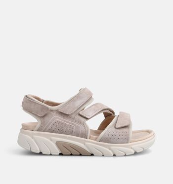 Gabor Rollingsoft Sandalen Beige/Blauw