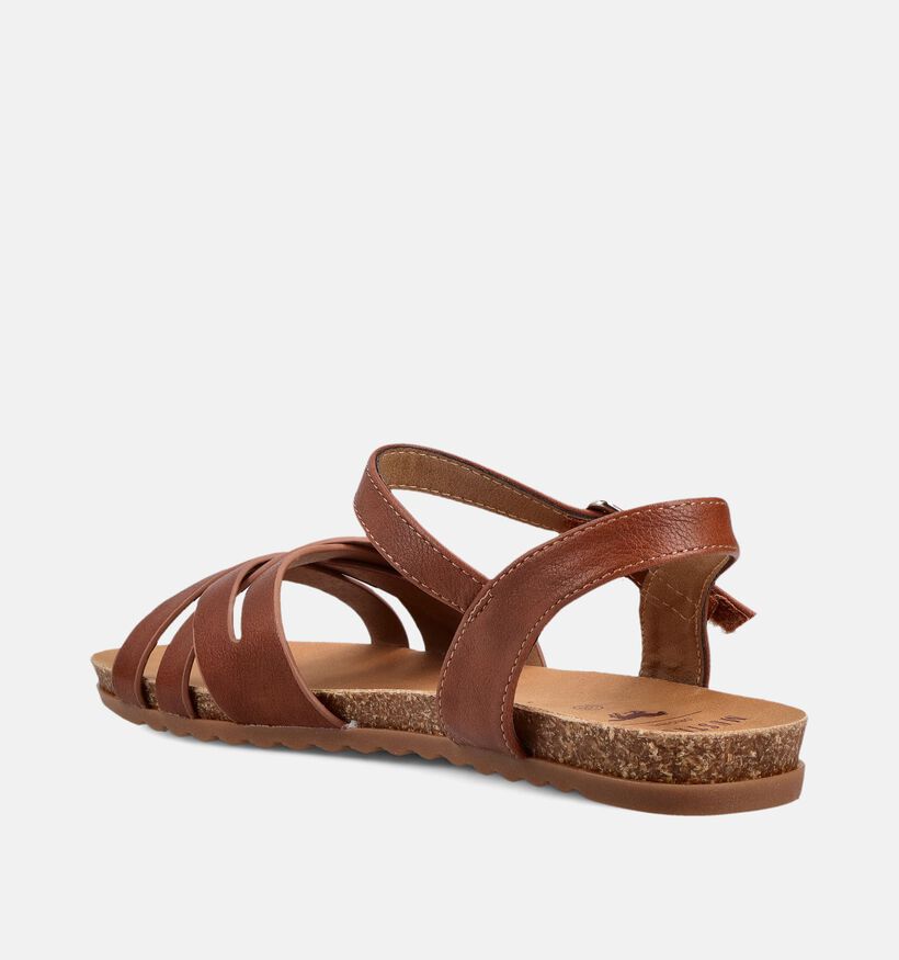 Mustang Cognac Sandalen voor dames (372116)