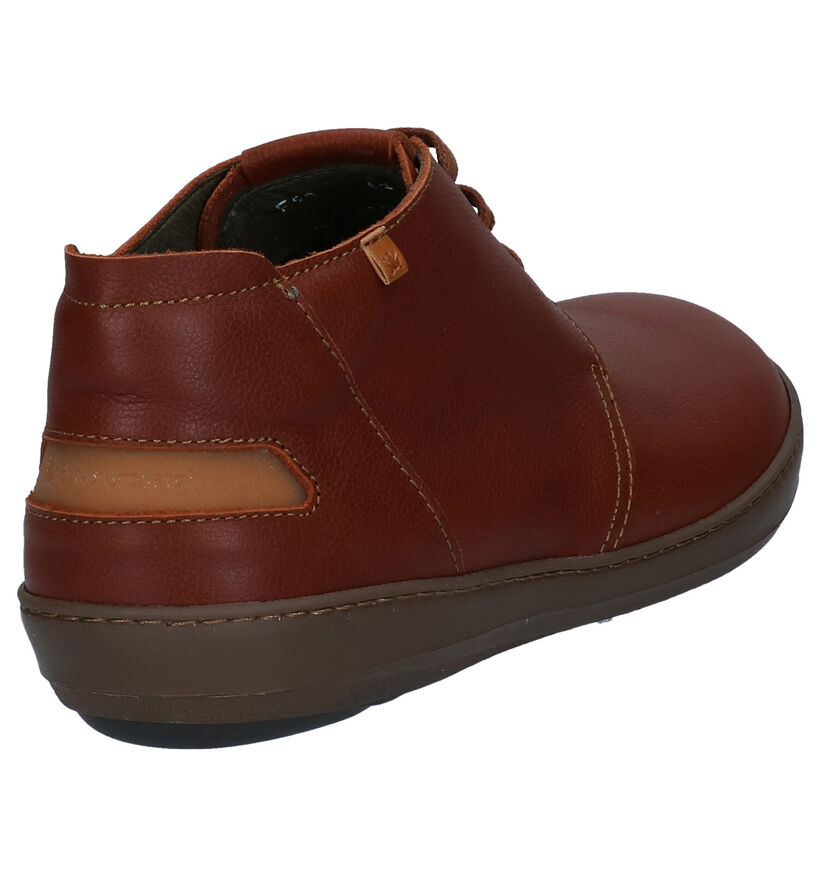 El Naturalista Meteo Chaussures à Lacets en Cognac en cuir (298213)