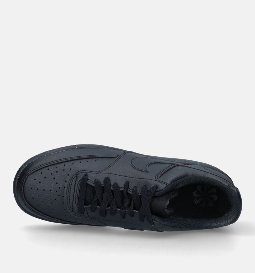 Nike Court Vision Low Next Nature Zwarte Sneakers voor jongens, heren (343756)