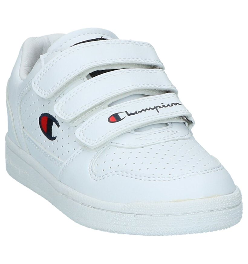 Witte Sneakers met Velcro Champion Chicago Basket in kunstleer (232281)