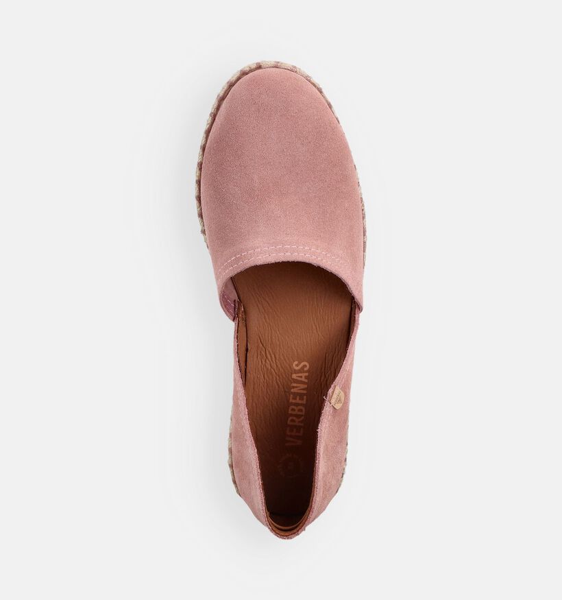 Verbenas Carmen Chaussures &agrave; enfiler en Rose pour femmes (372315)