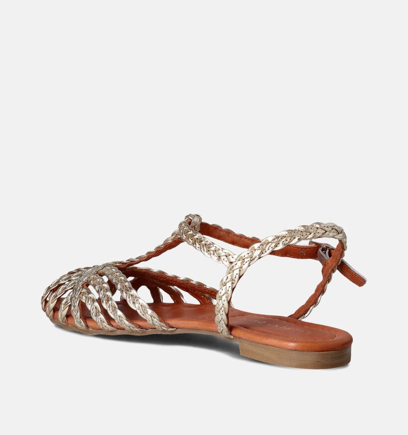 Laurent David Gouden Sandalen voor dames (357820)