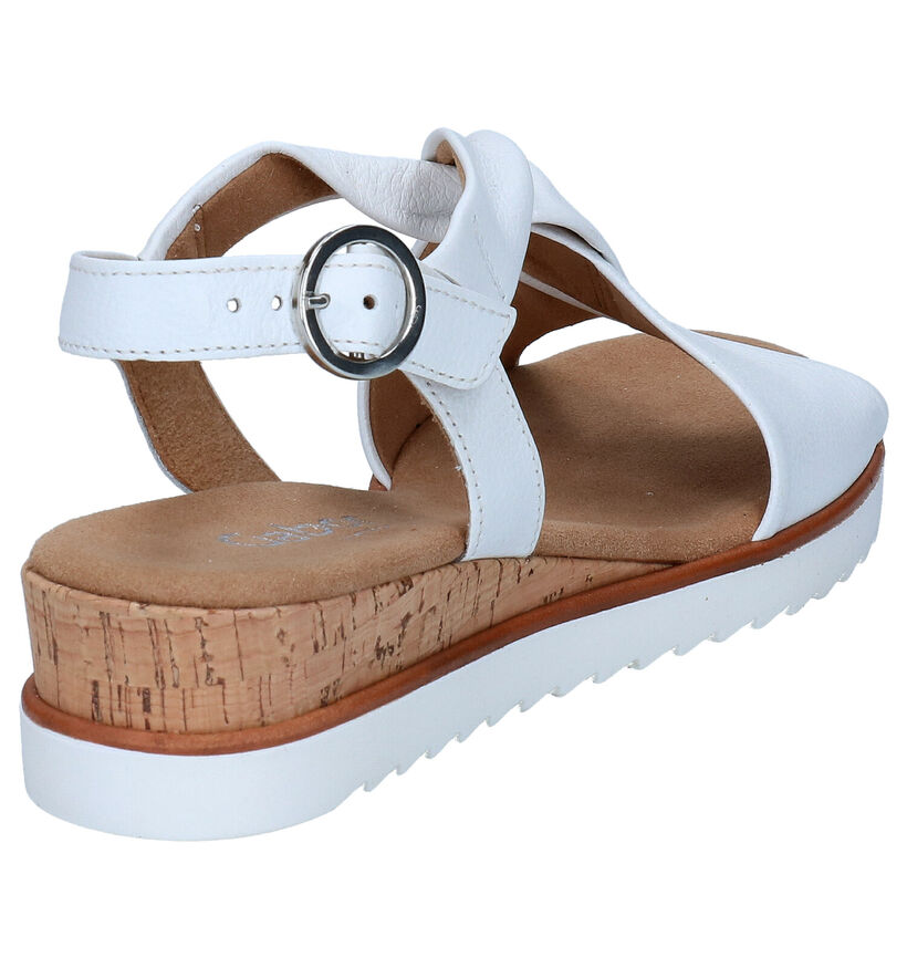 Gabor Cognac Sandalen in leer (288035)