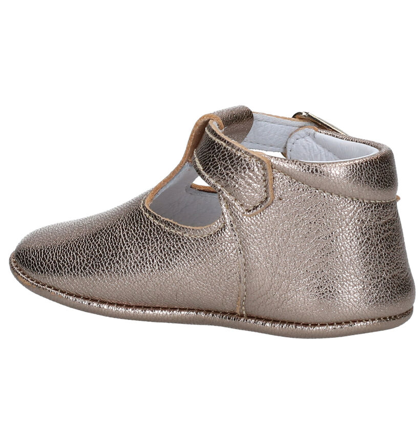 Beberlis Chaussons pour bébé en Or en cuir (281139)