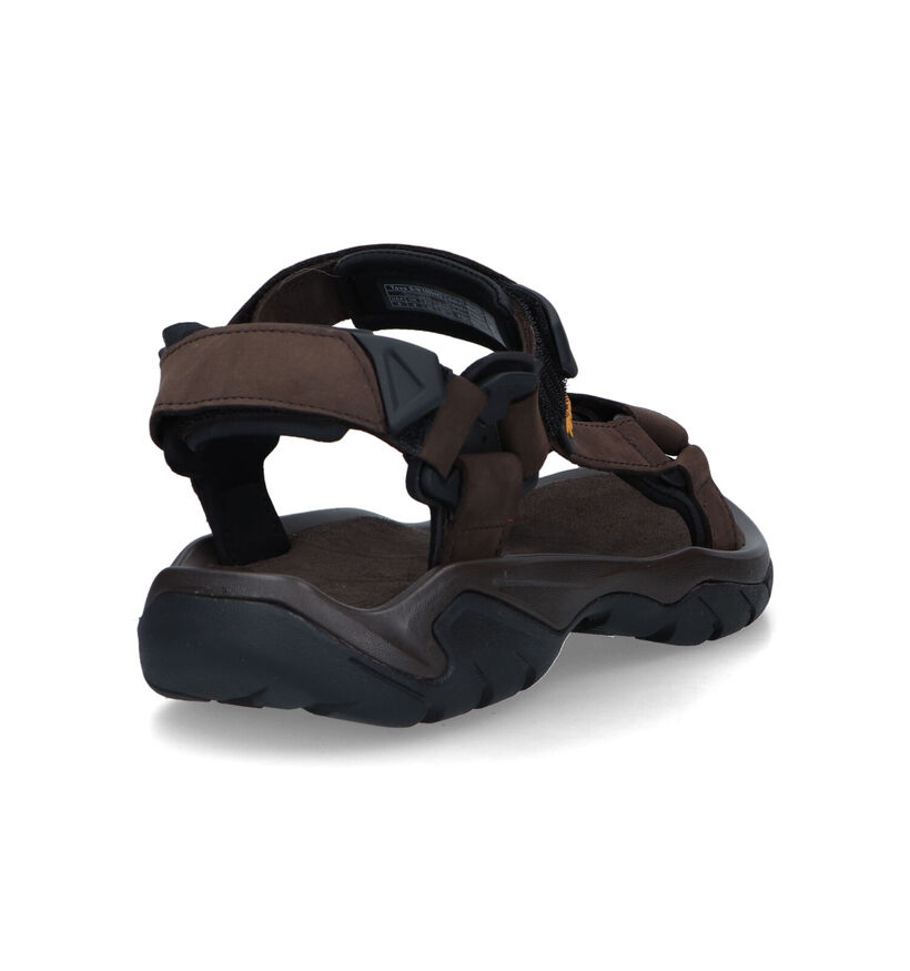 Teva Terra Sandales en Camel en nubuck (321947)