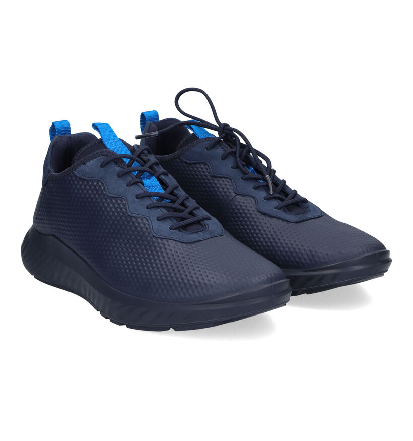 ECCO Baskets basses en Bleu foncé pour hommes (314637) - pour semelles orthopédiques