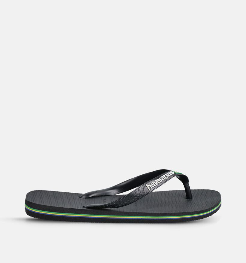 Havaianas Brasil Zwarte Teenslippers voor heren (372999)