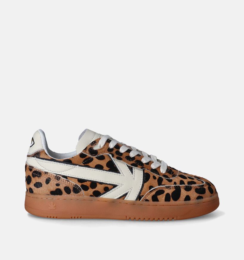 Kaotiko Boston Bruine Sneakers voor dames (351967) - geschikt voor steunzolen