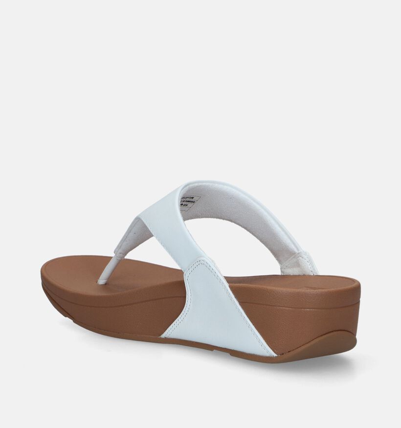 FitFlop Lulu Tongs en Blanc pour femmes (336967)