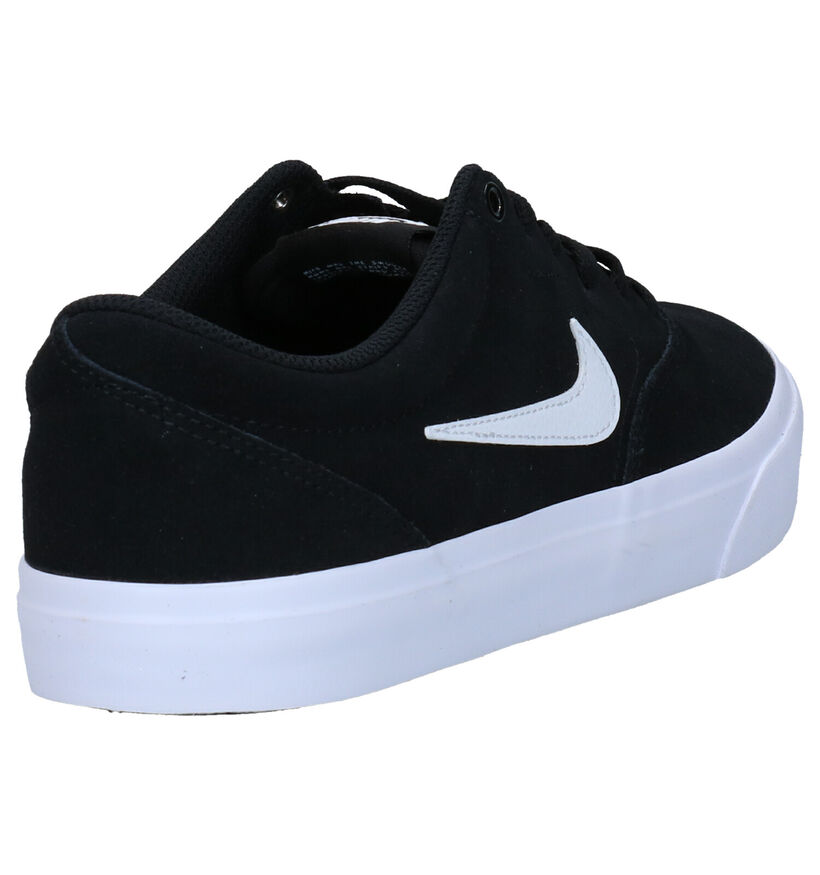 Nike SB Charge Zwarte Sneakers in daim (289576)