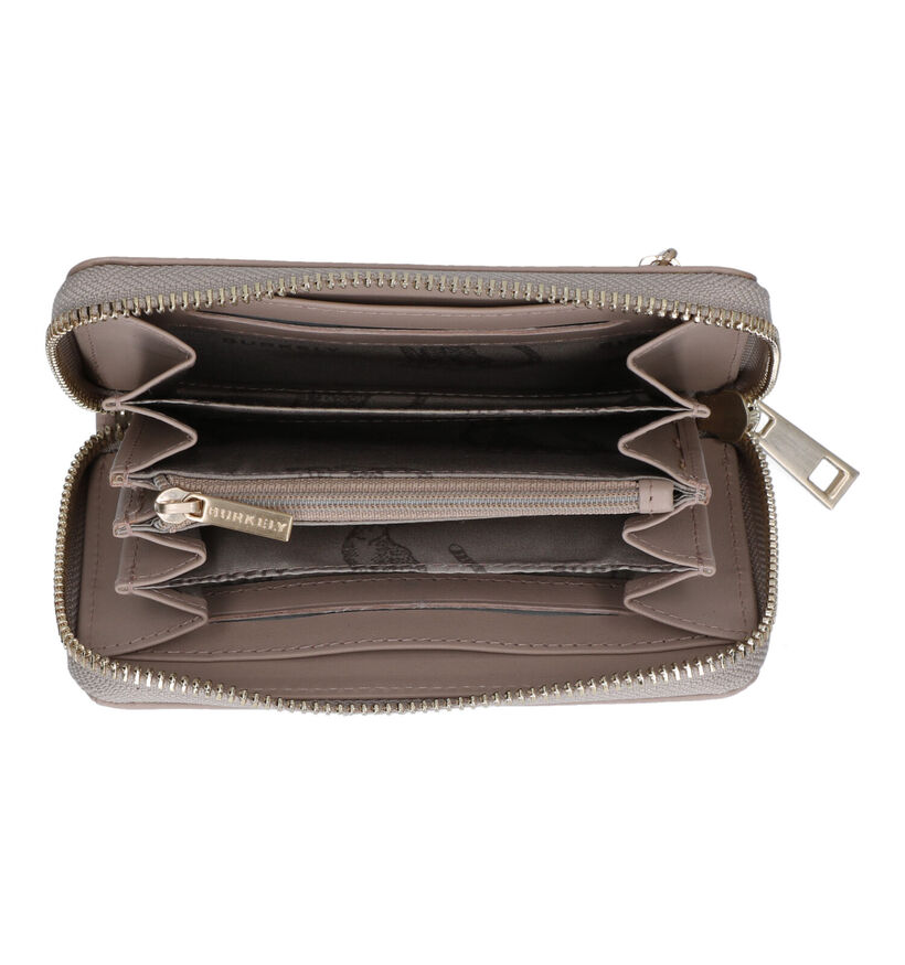 Burkely Beloved Bailey Porte-monnaie zippé en Taupe pour femmes (328723)