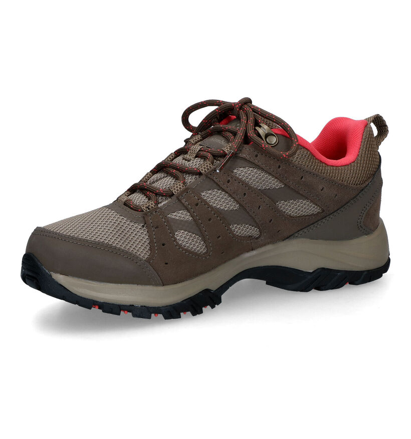 Columbia Redmond III WP Bruine Wandelschoenen voor dames (303809) - geschikt voor steunzolen