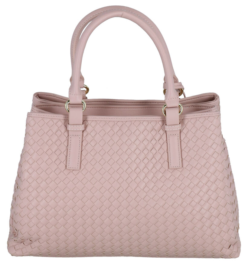 Kisses of Pearl Tess Roze Handtas in kunstleer (290548)