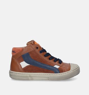 Chaussures hautes cognac