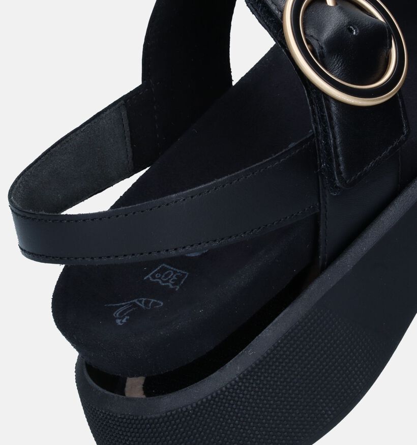 Gabor Zilveren Sandalen Met Plateauzool voor dames (339361) - geschikt voor steunzolen