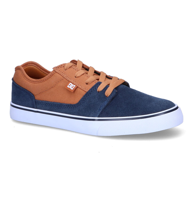 DC Shoes Tonik Baskets en Bleu pour hommes (303224) - pour semelles orthopédiques