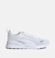 Puma Anzarun Lite Witte Sneakers voor jongens, meisjes (359181) - geschikt voor steunzolen